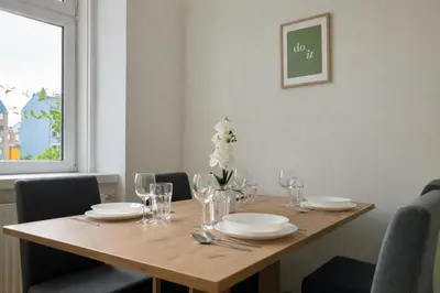 Grundriss der Unterkunft Free Parking & Calm Apartment