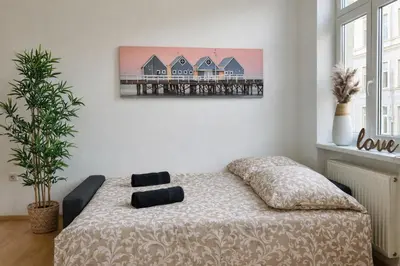 Grundriss der Unterkunft Free Parking & Calm Apartment