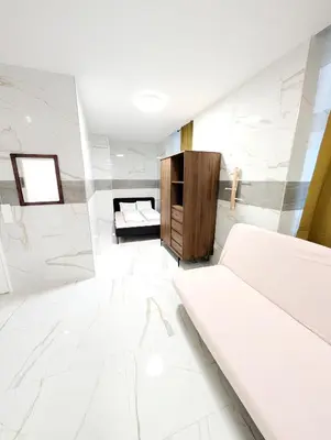 Ein Bett oder Betten in einem Zimmer der Unterkunft Comfortable Apartment in Lanstrasse Area BR1
