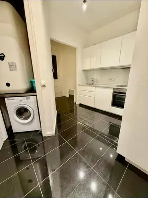 Küche/Küchenzeile in der Unterkunft Central Apartment Vienna