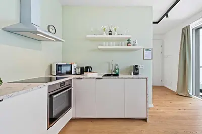 Küche/Küchenzeile in der Unterkunft Top 15