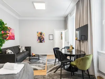 Grundriss der Unterkunft Superior Studio with Classic Viennese Design in 3rd District