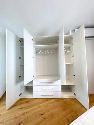 Ein Bett oder Betten in einem Zimmer der Unterkunft Beach SUN and FUN Penthouse