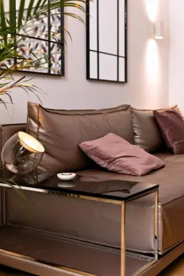 Ein Sitzbereich in der Unterkunft 100 m2 Apartment near Belvedere and Central Train Station