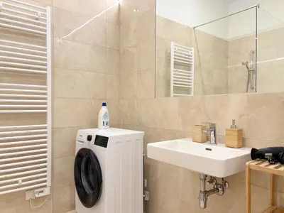 Ein Badezimmer in der Unterkunft ampm Scholzgasse - Monthly Rent