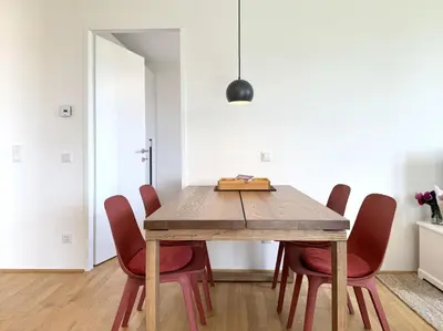 Grundriss der Unterkunft 70m2 Apartment near Kirschblütenpark - UNO-City - Vienna International School