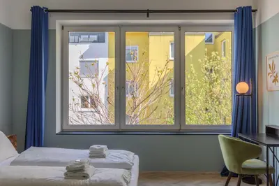 Ein Bett oder Betten in einem Zimmer der Unterkunft ampm Angeligasse - Coliving Vienna I Monthly Stays