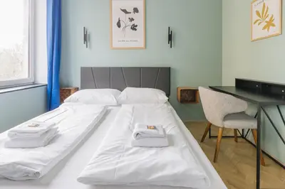 Ein Bett oder Betten in einem Zimmer der Unterkunft ampm Angeligasse - Coliving Vienna I Monthly Stays