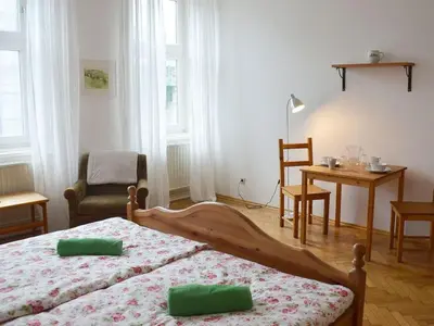 Ein Bett oder Betten in einem Zimmer der Unterkunft Apartment Vienna1090 by Interhome