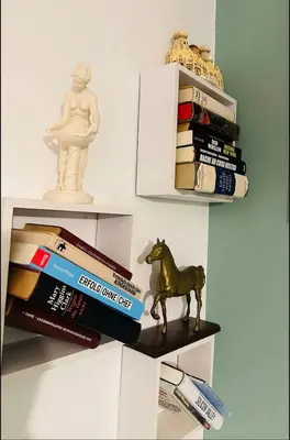 Die Bibliothek in der Ferienwohnung