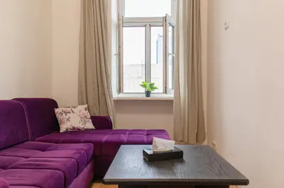 Ein Sitzbereich in der Unterkunft Affordable 2BR near Millennium Tower, Long Stay