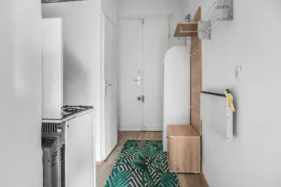 Grundriss der Unterkunft Comfortable 1BR Apartment Near Danube with Garden Long Stay