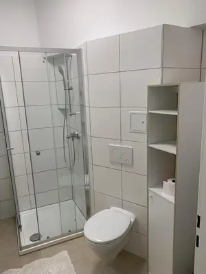 Ein Badezimmer in der Unterkunft two rooms in walking center 4 plus 1 pax