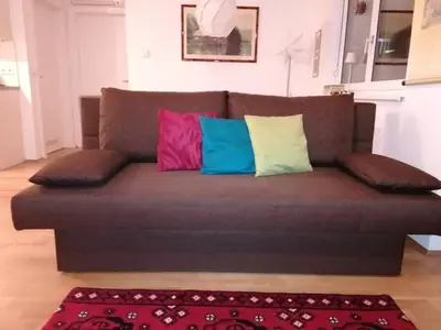 Ein Sitzbereich in der Unterkunft Vor dem Tore Schönbrunn