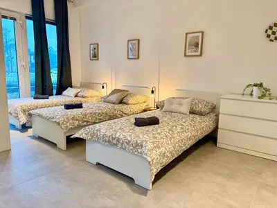 Grundriss der Unterkunft Cosy Apartment near SCS