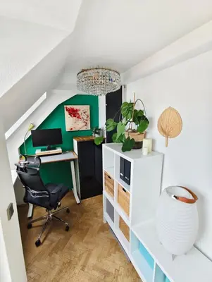 Grundriss der Unterkunft Dachgeschosswohnung mit Dachterrasse