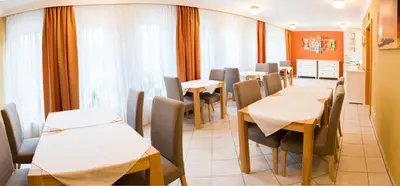 Ein Sitzbereich in der Unterkunft Residenz Donaucity