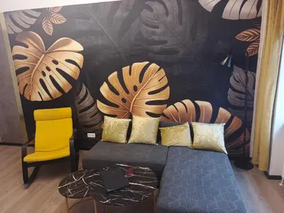 Ein Sitzbereich in der Unterkunft Apartments in Vienna near Schönbrunn & Westbahnhof - Keyless Check-In