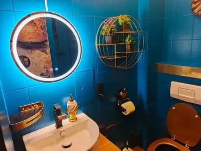 Ein Badezimmer in der Unterkunft Apartments in Vienna near Schönbrunn & Westbahnhof - Keyless Check-In