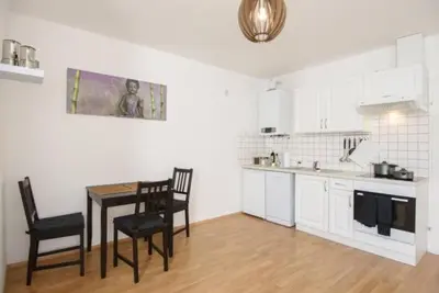 Küche/Küchenzeile in der Unterkunft Vienna City Apartment 1180 Vienna