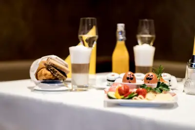 Essen in der Pension oder in der Nähe