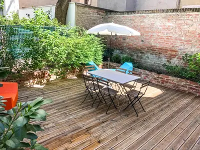 Ein Garten an der Unterkunft Boutique Apartments Vienna