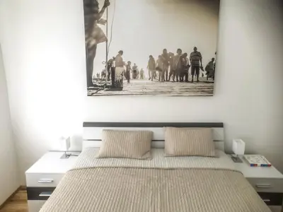 Ein Bett oder Betten in einem Zimmer der Unterkunft Boutique Apartments Vienna