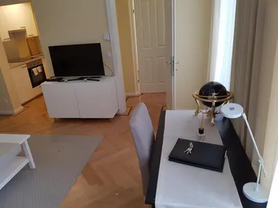 Küche/Küchenzeile in der Unterkunft Ableidinger Apartments