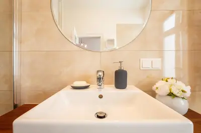 Ein Badezimmer in der Unterkunft Operngasse Premium in 