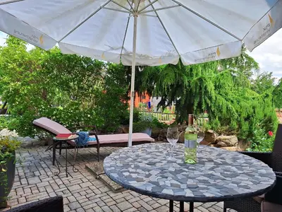 Ein Garten an der Unterkunft Appartements Regina