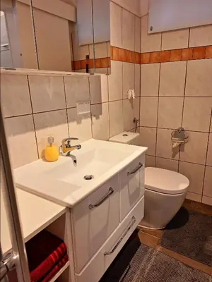 Ein Badezimmer in der Unterkunft Appartements Regina