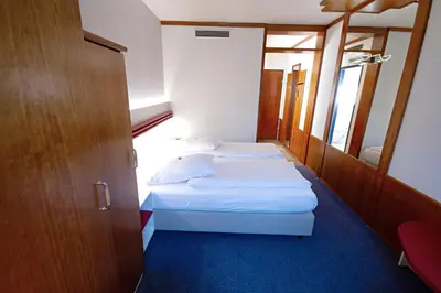 Ein Bett oder Betten in einem Zimmer der Unterkunft Vienna Sporthotel