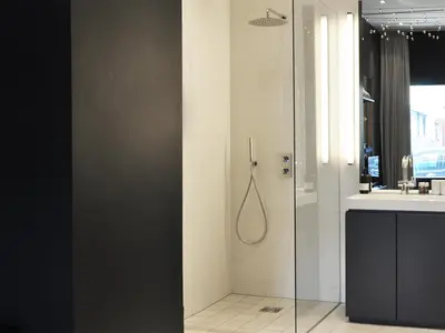 Ein Badezimmer in der Unterkunft grätzlhotel Meidlinger Markt