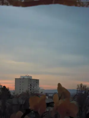 Blick auf den Sonnenuntergang/Sonnenaufgang von der Ferienwohnung aus oder aus der Nähe