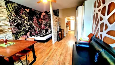 Ein Sitzbereich in der Unterkunft Boutique Apartments Vienna - Premium 3