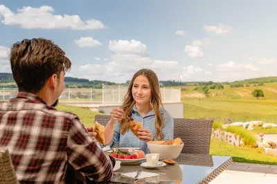 Essen in der Pension oder in der Nähe