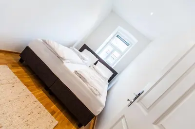 Ein Bett oder Betten in einem Zimmer der Unterkunft Vienna Market Apartments