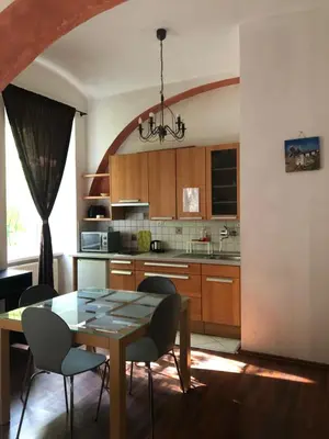 Küche/Küchenzeile in der Unterkunft Vienna Top Comfort Apartment
