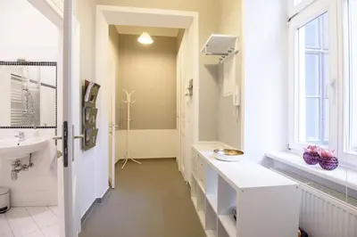 Ein Badezimmer in der Unterkunft Vienna Midtown Apartment
