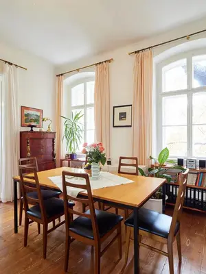 Ein Sitzbereich in der Unterkunft Apartment NiNi