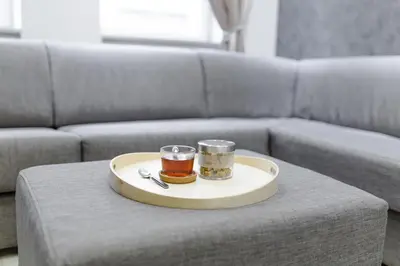 Ein Sitzbereich in der Unterkunft MaVa Apartments
