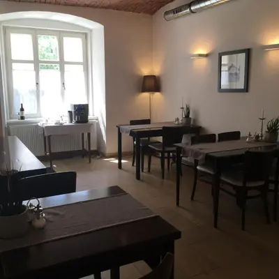 Ein Sitzbereich in der Unterkunft Wildenauer's