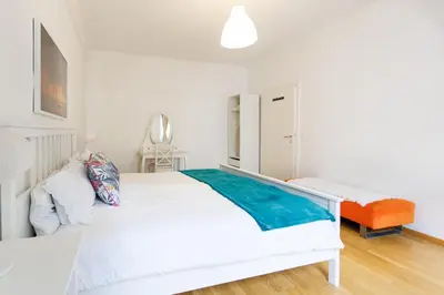 Ein Bett oder Betten in einem Zimmer der Unterkunft Operastreet City Center Apartment Brasil