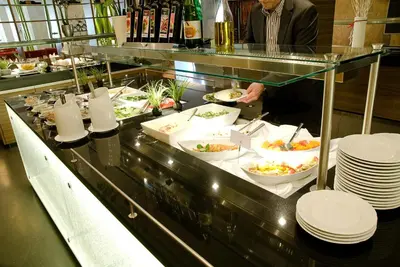 Essen im Hotel oder in der Nähe