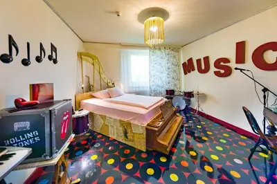 Grundriss der Unterkunft Hotel Freizeittempel