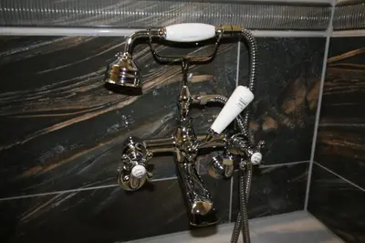 Ein Badezimmer in der Unterkunft Hotel Freizeittempel