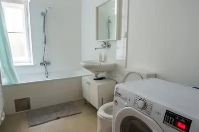 Ein Badezimmer in der Unterkunft Comfort Apartments - Stephansdom