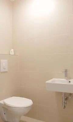 Ein Badezimmer in der Unterkunft Hauptbahnhof