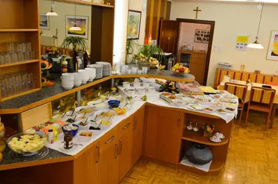 Essen in der Pension oder in der Nähe