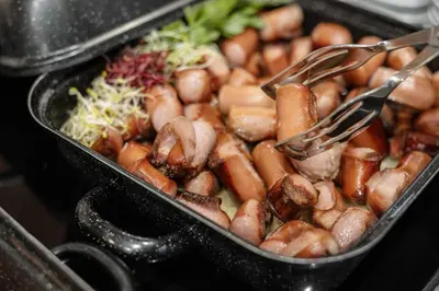 Essen im Hotel oder in der Nähe